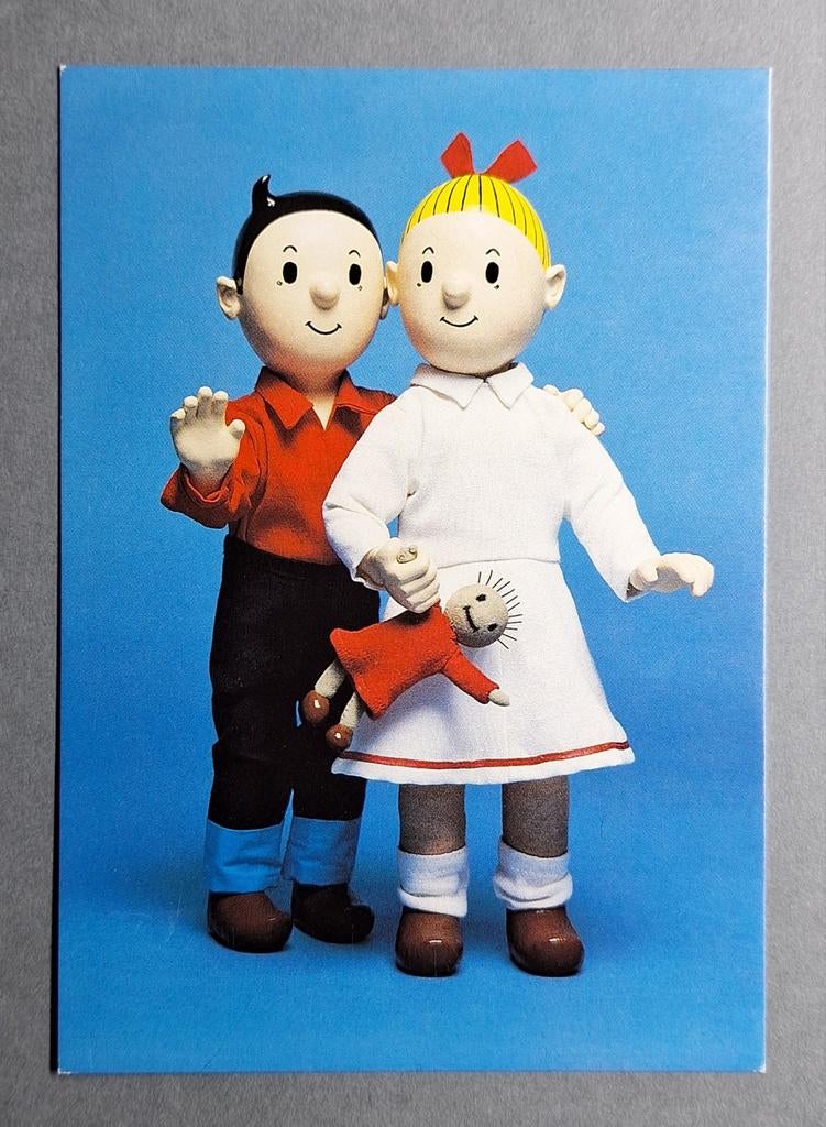 Suske en Wiske poppen door Liesbeth van Dalsen, Verzamelen, Ophalen of Verzenden, 1980 tot heden, Ongelopen, Cultuur en Media