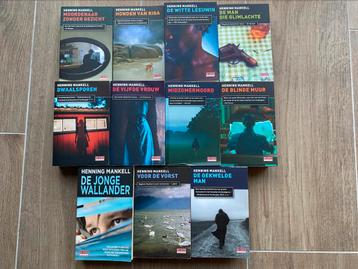 Wallander - Henning Mankell, complete serie, 11 boeken beschikbaar voor biedingen