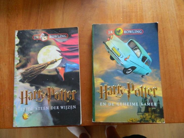 deel 1 en 2 van Harry Potter  ( los 5,- samen 8,50 ) Rowling, Boeken, Fantasy, Zo goed als nieuw, Ophalen of Verzenden