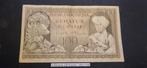 Indonesië 100 Rupiah 1952 P46, Ophalen of Verzenden, Zuidoost-Azië, Los biljet