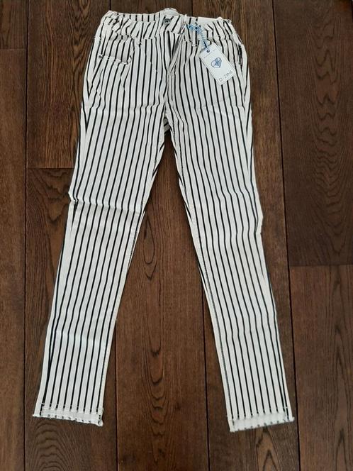 Nieuw zwart wit gestreepte broek meisje 164, Kleding | Dames, Broeken en Pantalons, Nieuw, Maat 34 (XS) of kleiner, Zwart, Ophalen of Verzenden