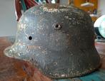 Duitse M40 D helm Q66 diverse camo kleuren, Lotnummer DN23., Verzenden, Landmacht, Duitsland, Helm of Baret