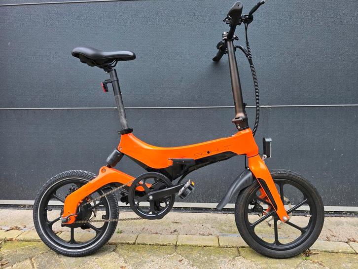 elektrishe vouwfiets Bolt met 3 ondersteuning, Fietsen en Brommers, Fietsen | Vouwfietsen, Zo goed als nieuw, 16 tot 18 inch, Ophalen of Verzenden