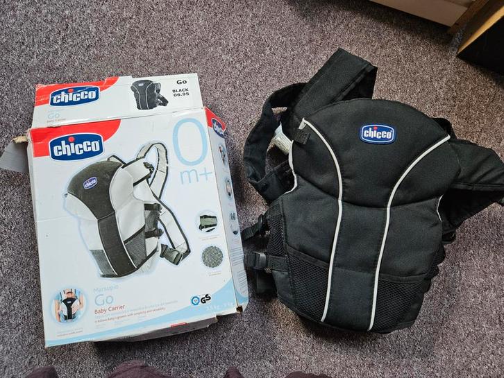 Chicco Go Draagzak - Nieuw!, Kinderen en Baby's, Babydragers en Draagdoeken, Zo goed als nieuw, Draagzak, Buik, Chicco, Verzenden
