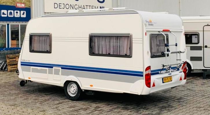 Hobby 440 SF de Luxe 2007, Caravans en Kamperen, Caravans, Particulier, tot en met 4, 1000 - 1250 kg, Treinzit, Hobby, Vast bed
