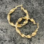 14k gouden wokkels oorbellen versace model