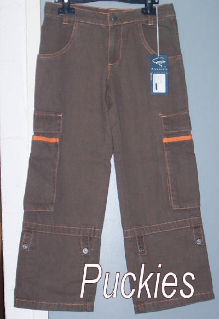 Maat 140 * Bruine Pirouette broek *NIEUW* (6644) a, Kinderen en Baby's, Kinderkleding | Maat 140, Nieuw, Jongen, Broek, Ophalen of Verzenden