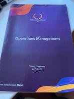 Operations Management Samenvatting Tilburg University, Ophalen of Verzenden, Beta, Zo goed als nieuw, WO