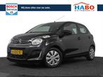 Citroen C1 1.0 E-VTI FEEL 5DRS AC/SPEED.LIMIT/CV+AB/ELEK.RAM, Auto's, Stof, Gebruikt, Zwart, 4 stoelen