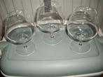 3 ongebruikte nieuwe kelk glazen, Ophalen, Glas of Glazen, Nieuw, Glas