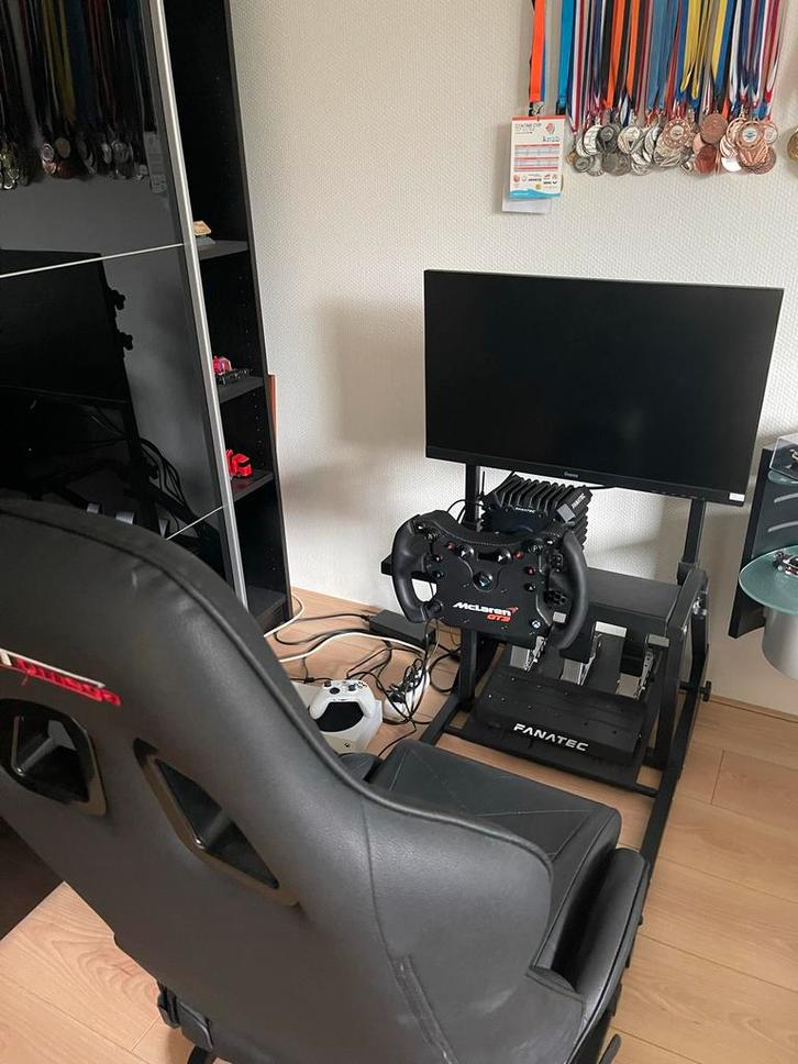 Fanatec Sim Racing rig, Spelcomputers en Games, Spelcomputers | Overige, Gebruikt, Ophalen