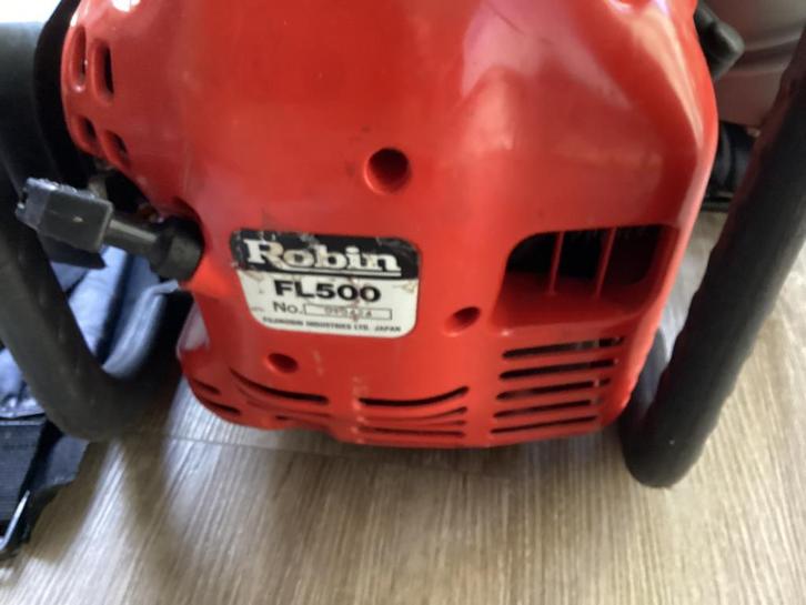 Te koop robin rug blad blazer, Tuin en Terras, Bladblazers, Zo goed als nieuw, Benzine, Ophalen of Verzenden