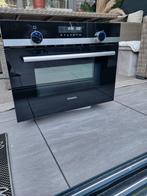 Hele luxe siemens combi oven magnetron 2 jaar oud, Zo goed als nieuw, Oven met grill, Inbouw, Draaiplateau