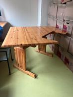 Lundia bureau voor in hoek, Ophalen, In hoogte verstelbaar, Zo goed als nieuw, Bureau
