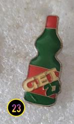 Vintage GET 27 likeur speldje, Verzenden, Gebruikt, Merk, Speldje of Pin