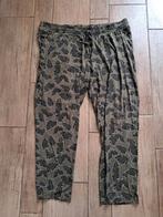 Groene broek met bladeren mt XL, Ophalen of Verzenden, Zo goed als nieuw, Groen, Legging