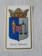 sticker Meerlo - Wanssen, Ophalen of Verzenden, Zo goed als nieuw, Overige typen