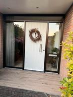 Deurgrepen (set) T-recht RVS geborsteld 350 mm, Doe-het-zelf en Verbouw, Hang- en Sluitwerk, Ophalen of Verzenden, Zo goed als nieuw