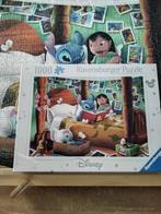 Disney Stitch puzzel 1000st zgan, Ophalen of Verzenden, 500 t/m 1500 stukjes, Zo goed als nieuw