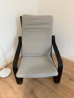 2 Ikea POÄNG chair, Ophalen of Verzenden, Zo goed als nieuw, Grijs, Eén