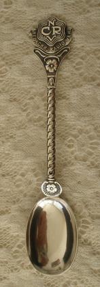 Oud zilveren lepeltje NCRV, Ophalen of Verzenden, Zilver