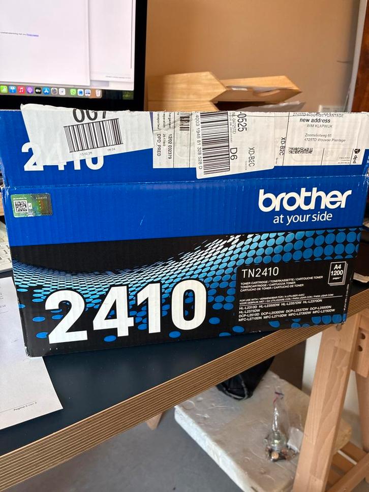Brother TN2410 Toner - Nieuw in doos, Computers en Software, Printerbenodigdheden, Nieuw, Toner, Ophalen of Verzenden