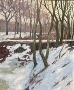Winterlandschap bij de Veluwerand, Antiek en Kunst, Ophalen