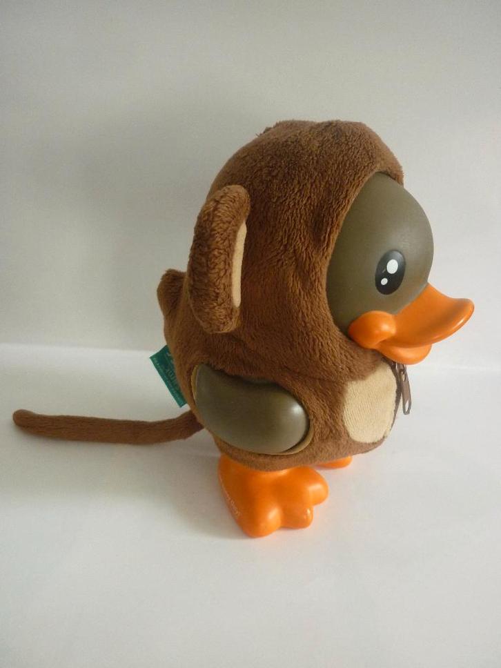 Spaarpot B Duck / eend / met kleding / spaarpotje kids, Verzamelen, Spaarpotten, Zo goed als nieuw, Dier, Kunststof, Ophalen of Verzenden