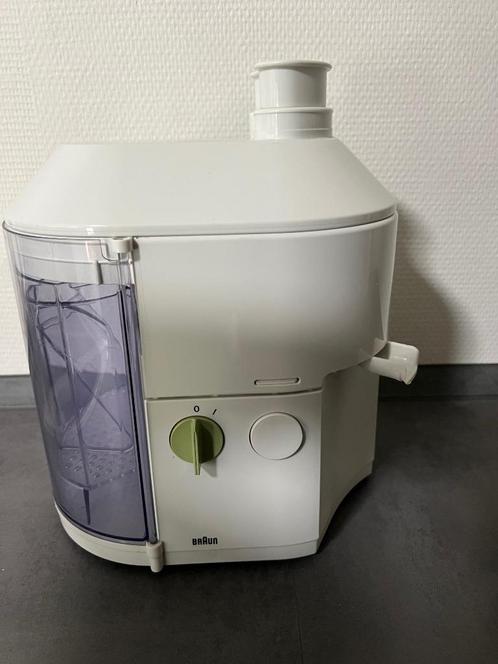 Braun sapcentrifuge (SJ300), Witgoed en Apparatuur, Juicers, Sapcentrifuge, Elektrisch, Ophalen of Verzenden