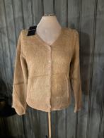Mi Piace Hairy en Fuzzy vest, maat: S of een M kleur: camel, Kleding | Dames, Truien en Vesten, Maat 38/40 (M), Mi Piace, Bruin