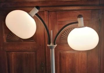 Vintage vloerlamp / booglamp van Dijkstra uit de jaren 70 beschikbaar voor biedingen