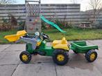 Traptractor John Deere (Rolly Toys), Kinderen en Baby's, Speelgoed | Buiten | Skelters, Ophalen, Gebruikt, Overige merken