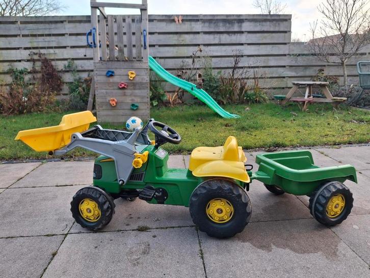 Traptractor John Deere (Rolly Toys), Kinderen en Baby's, Speelgoed | Buiten | Skelters, Gebruikt, Overige merken, Ophalen