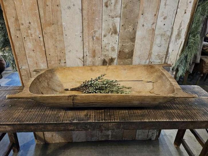oude trog ``WOONWINKEL RUSTIEK``, Antiek en Kunst, Antiek | Woonaccessoires, Ophalen of Verzenden