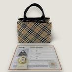Burberry Nova Check blue label beige, Ophalen of Verzenden, Gebruikt, Beige, Handtas