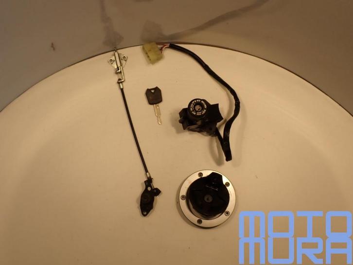 Slotset met ECU voor de Kawasaki ER6 2006 - 2008 ER-6 ER-6N, Motoren, Onderdelen | Kawasaki, Gebruikt, Ophalen of Verzenden