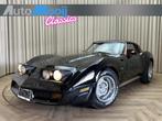 Chevrolet Corvette C3 Targa *Holley / Edelbrock* / Cruise Co, Auto's, Oldtimers, Automaat, Zwart, Leder, 2 stoelen