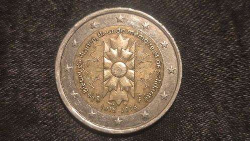 Franse 2 euro munt korenbloem, Postzegels en Munten, Munten | Europa | Euromunten, 2 euro, Frankrijk, Ophalen of Verzenden