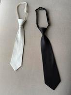 2 x dassen cremewit & zwart, Kleding | Heren, Ophalen, Zo goed als nieuw, Zwart