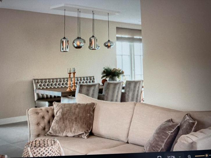 By Eve plafondplaat, Huis en Inrichting, Lampen | Hanglampen, Zo goed als nieuw, 75 cm of meer, Ophalen