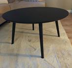 Zwarte salontafel, Ophalen, 100 tot 150 cm, 50 tot 100 cm, Zo goed als nieuw