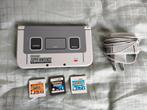 New Nintendo 3DS XL SNES Edition + 3 Pokémon Games, Ophalen, Met games, Zilver, 3DS