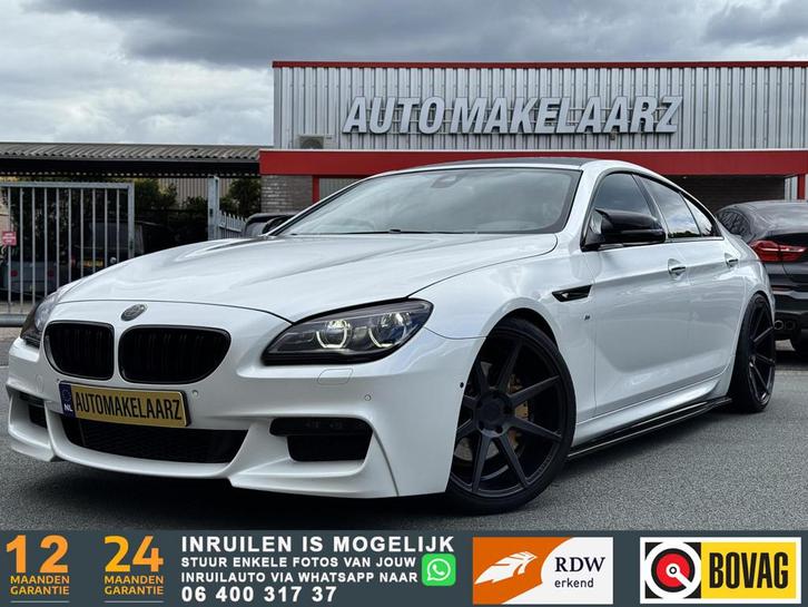 BMW 6-serie Gran Coupé 640i High Executive NAP PANO M SPORT, Auto's, BMW, Bedrijf, Te koop, 6-Serie Gran Coupé, ABS, Airbags, Airconditioning