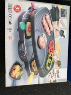 TE KOOP. NIEUWE DUBBELE GRILLPLAAT MET 8 PANNETJES & SPATELS, Ophalen of Verzenden, Nieuw