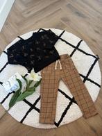 Heel goed zwart bruin Zeeman outfit sweater broek 86 92 ruit, Zeeman, Jongetje of Meisje, Ophalen of Verzenden, Zo goed als nieuw