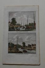 IJLST VAN- EN NAAR DE ZYL TE ZIEN BULTHUIS 2X Gravure G51, Antiek en Kunst, Verzenden