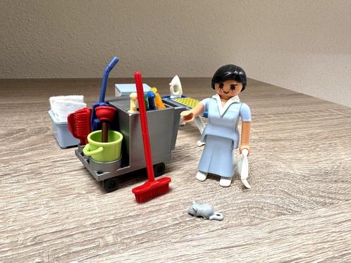 Playmobil Kamermeisje met trolley 5271, Kinderen en Baby's, Speelgoed | Playmobil, Zo goed als nieuw, Complete set, Ophalen of Verzenden