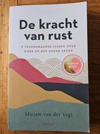 Mirjam van der Vegt - De kracht van rust, Boeken, Ophalen of Verzenden, Zo goed als nieuw, Instructieboek, Overige onderwerpen