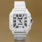 Cartier Santos de Cartier XL Full Diamonds 4072