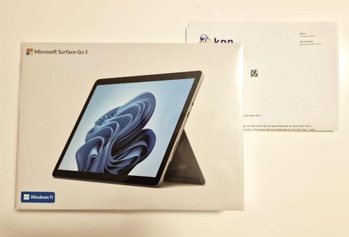 Microsoft Surface Go 3 in originale verpaking, Computers en Software, Windows Tablets, Nieuw, Wi-Fi, 10 inch, 64 GB, Ophalen